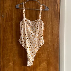 Shein Sunflower Body Suit